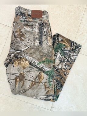 Wrangler Pro Gear Realtree Camo Straight Leg Jeans Pants 40x32 NWOT